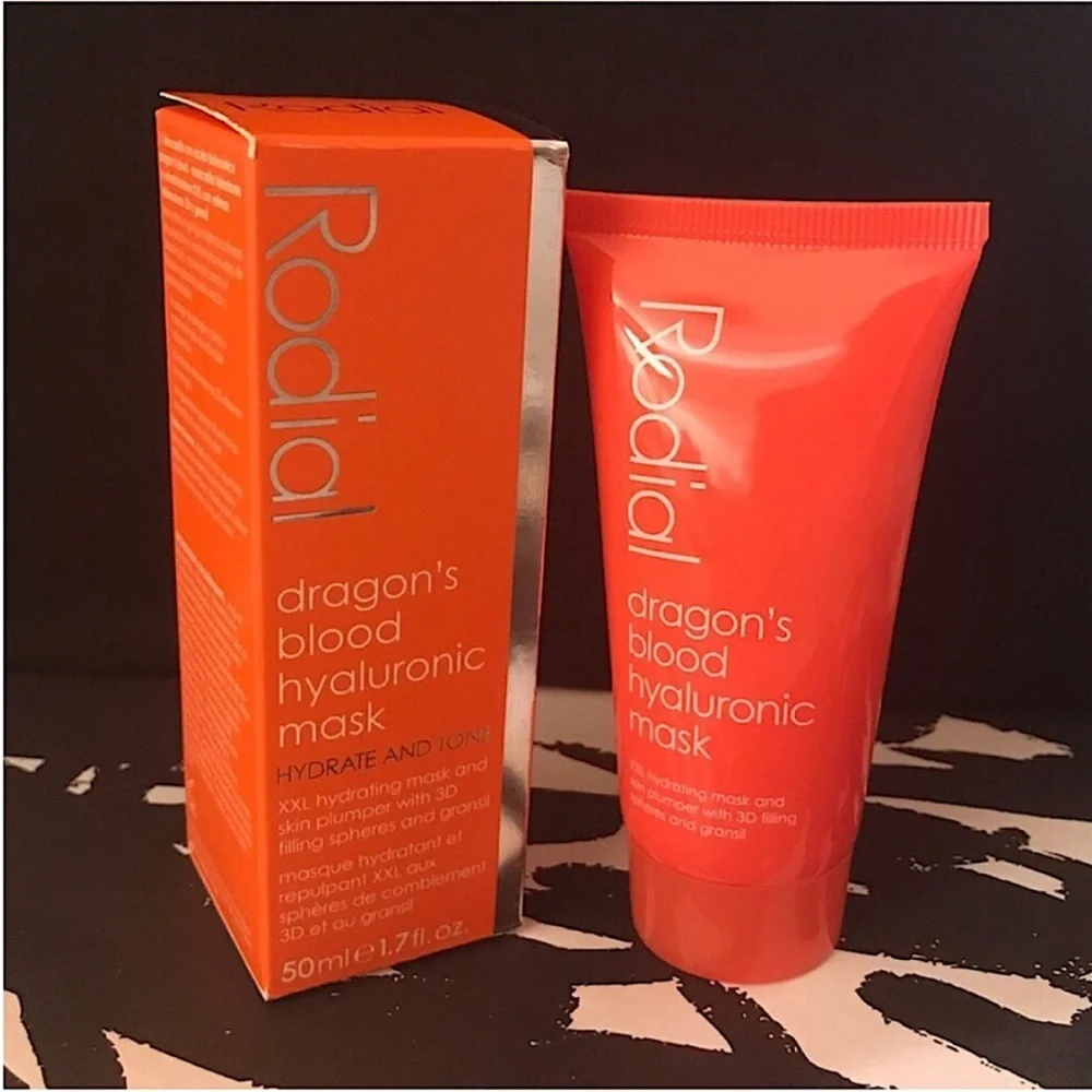 Rodial Dragon's Blood Hyaluronic Mask for Dry and Dehydrated Skin, 50 ml